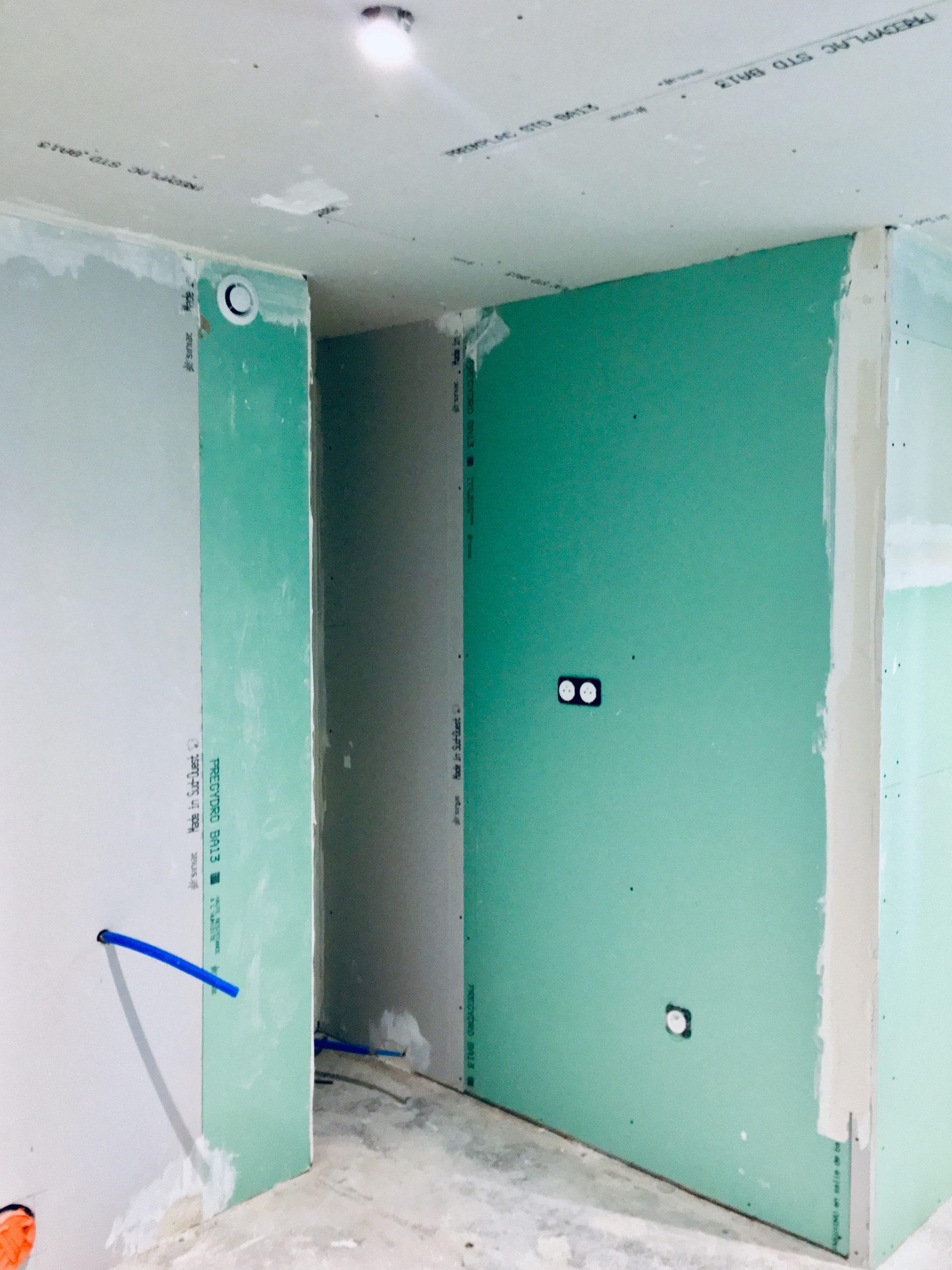 pendant travaux sdb