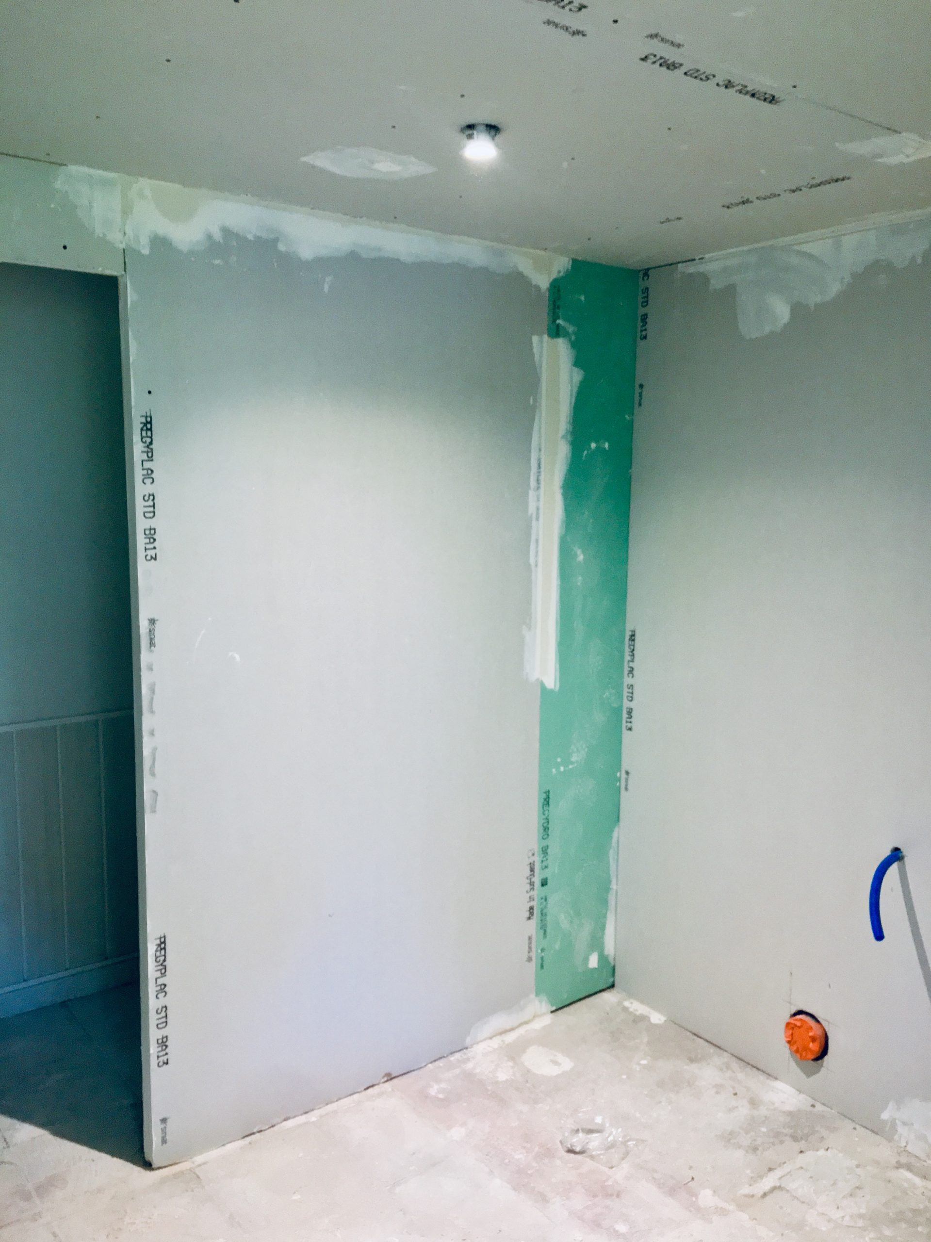 pendant travaux sdb