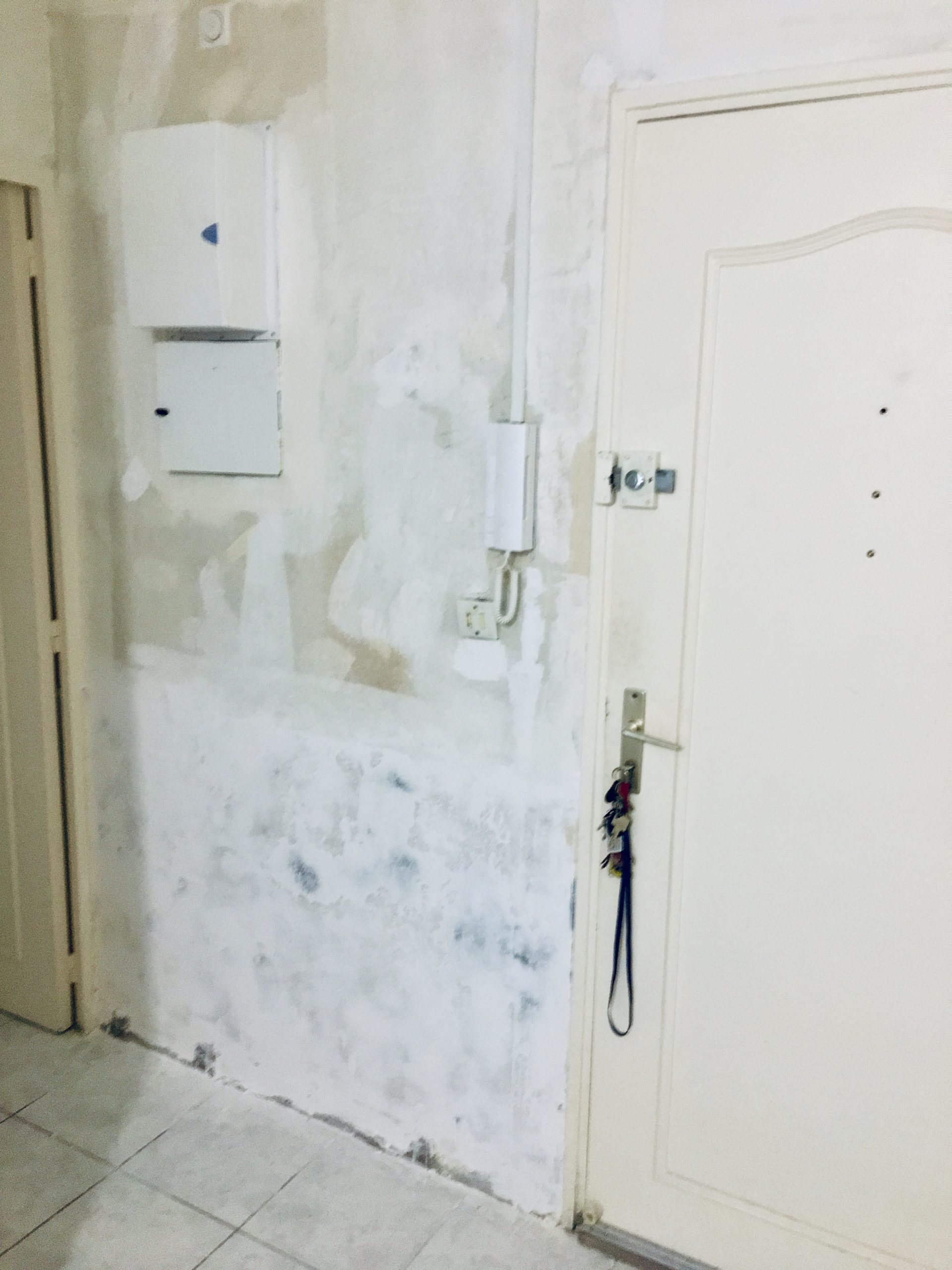 travaux rénovation entrée