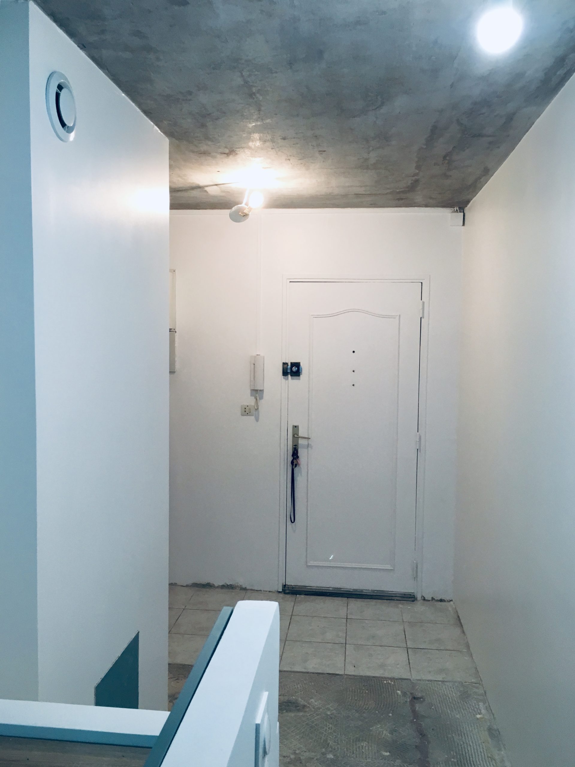 travaux rénovation entrée