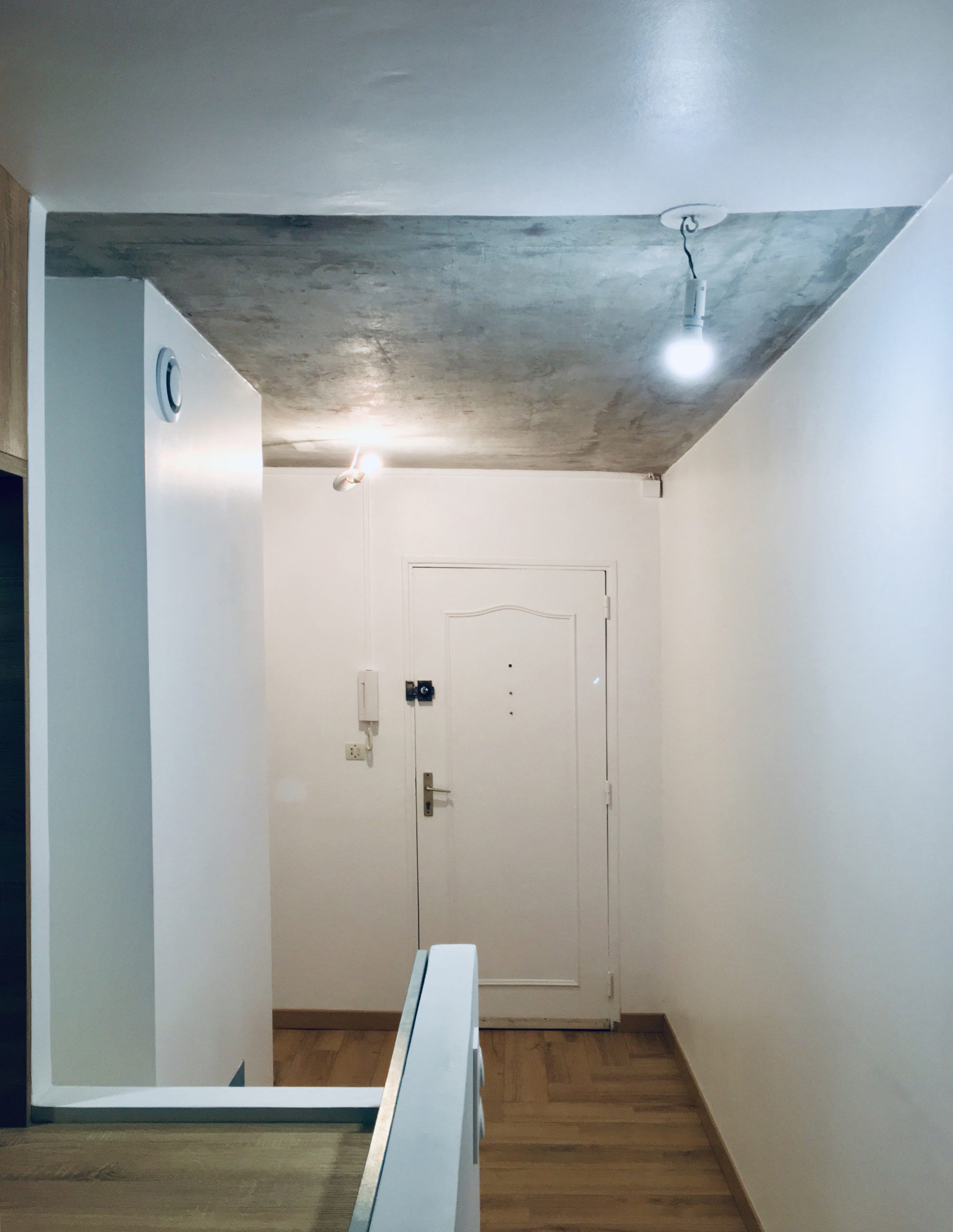 travaux rénovation entrée