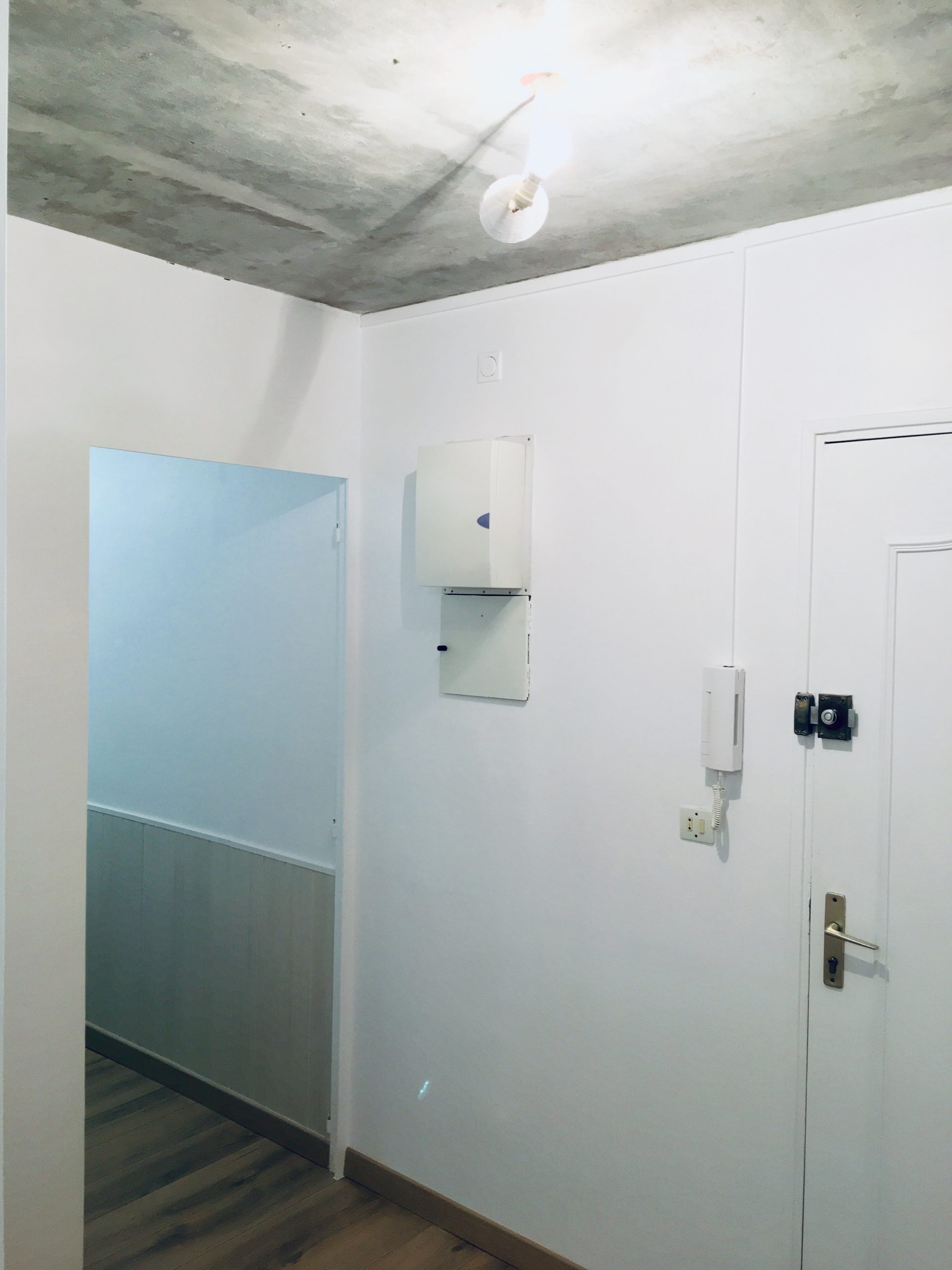 travaux rénovation entrée